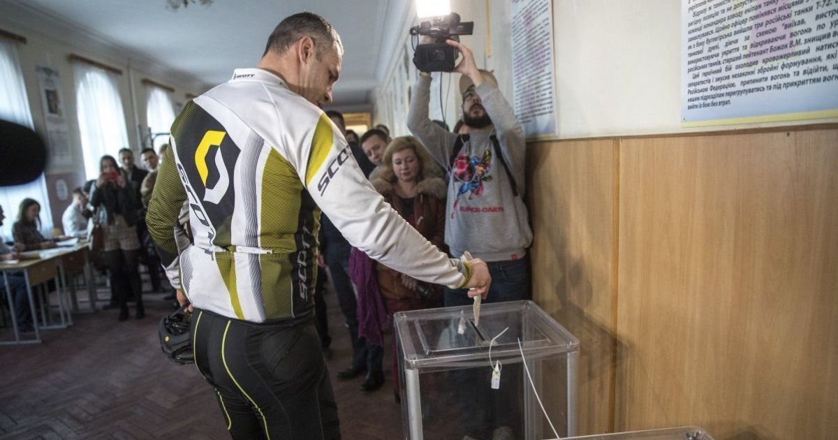 Кличко, вибори_4 / © УНІАН