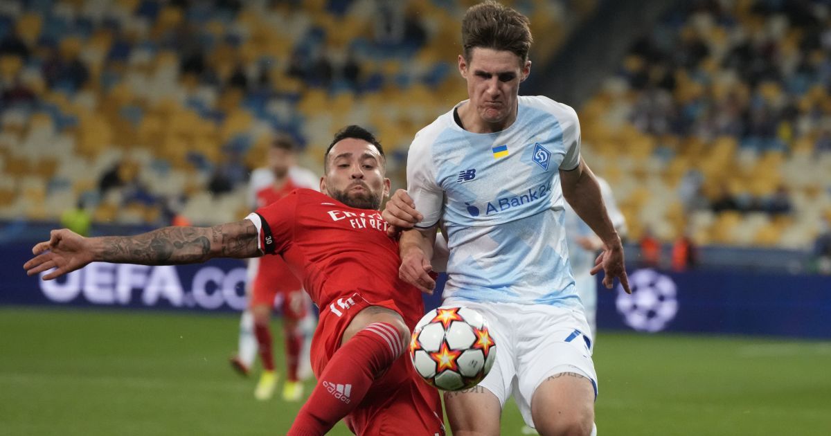 Бенфіка - Динамо: де дивитися та на кого ставлять букмекери в матчі Ліги чемпіонів