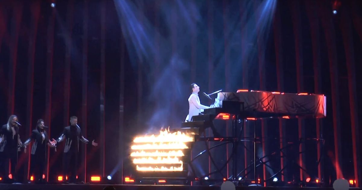 MELOVIN провів репетицію свого видовищного номера для "Євробачення-2018" у Лісабоні