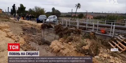 Новини світу: через повінь на італійському острові Сицилія загинув 67-річний водій