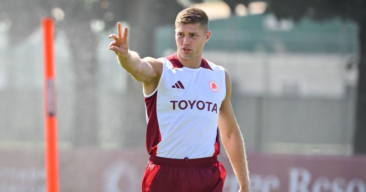 Артем Довбик / Фото: facebook.com/officialasroma