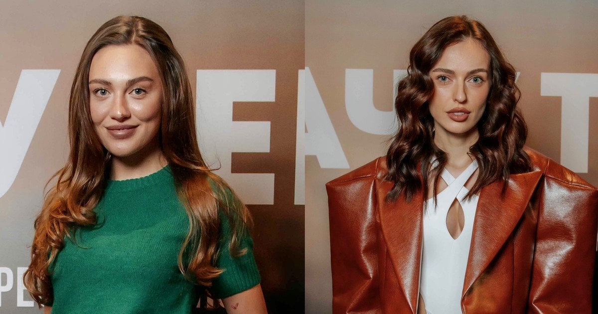 Учасниці "Холостяка" у кінотеатрі: одна у зеленому джемпері, інша — у коричневій шкірянці