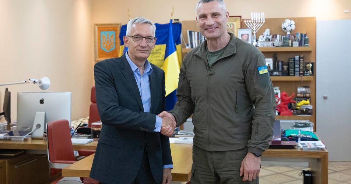 Кличко обсудил с новым послом ФРГ в Украине поддержку на пути в Евросоюз