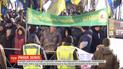 Под офисом президента и парламентом активисты устроили сразу два митинга