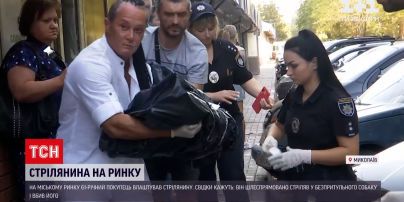 Новини України: у Миколаєві на ринку чоловік рушницею застрелив собаку