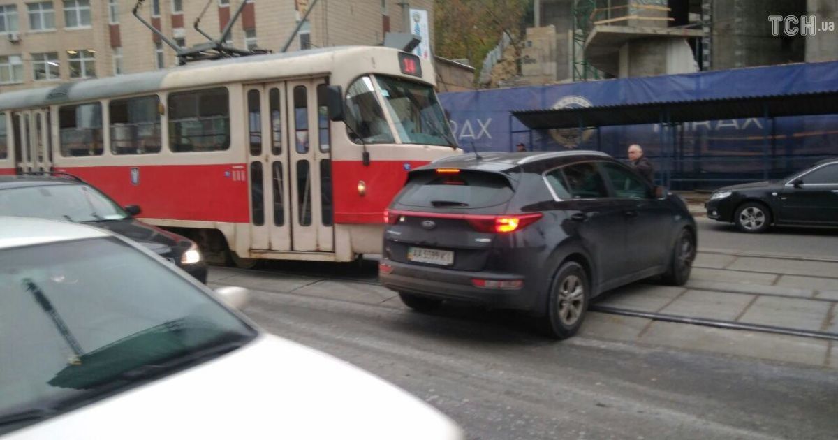ДТП, Київ,трамвай 2