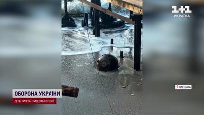 Потужний вибух на Одещині: під час повітряної тривоги сапери знищили морську міну