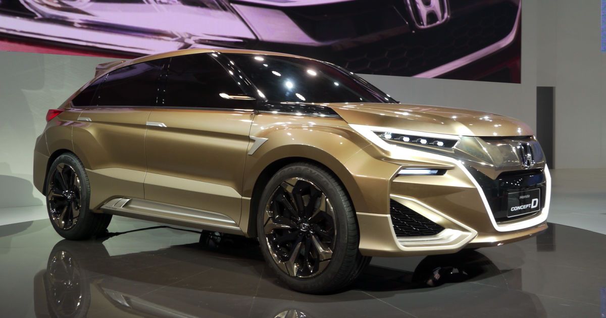 Концептуальный кроссовер Honda Concept D получил имя