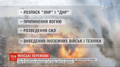На перемовинах у Мінську обговорювали режим тиші на Донбасі і "формулу Штайнмаєра"