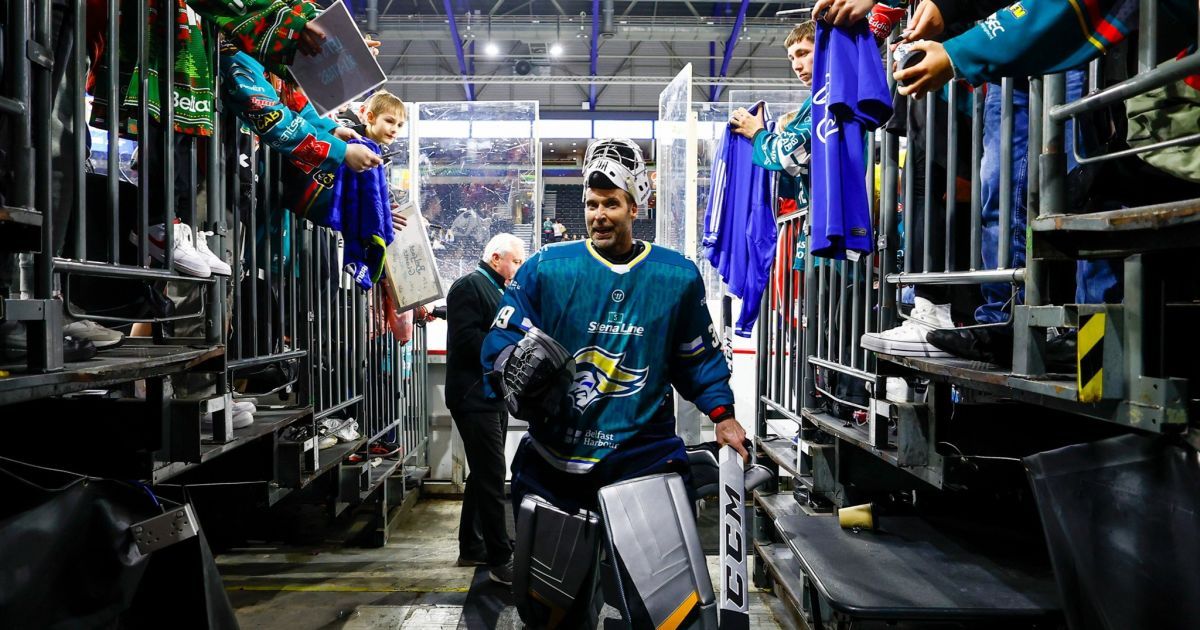 Петр Чех / facebook.com/BelfastGiants