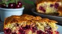 Шарлотка с вишней