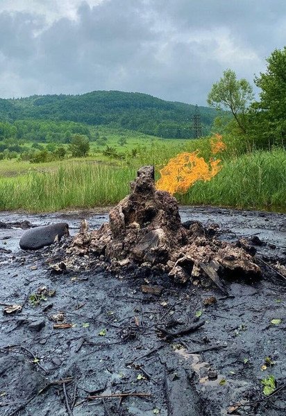 Вулкан Старуня в Украине (фото: karpatium/chelana)