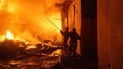 Пожежа на ринку в Хмельницькому.