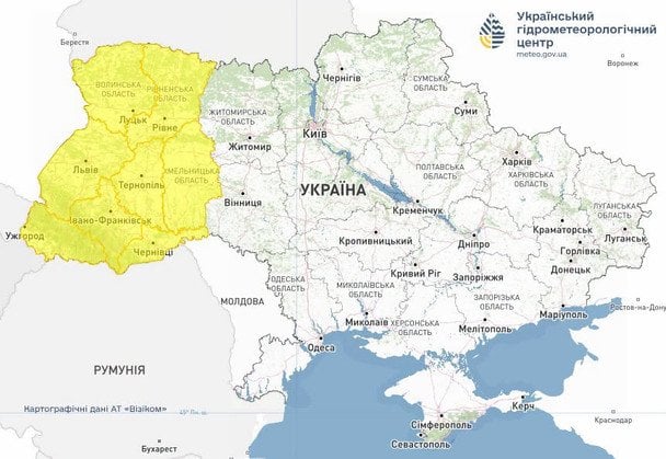 Синоптики попереджають про туман у західних областях 19 вересня / © Укргідрометцентр