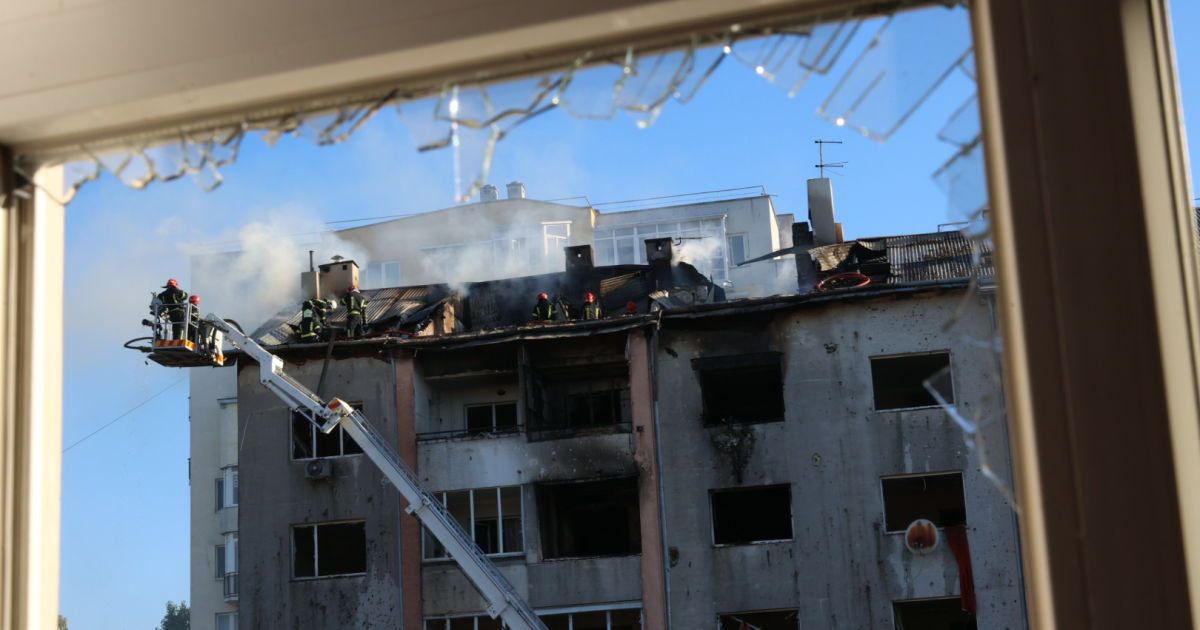 Наслідки ударів по Львову