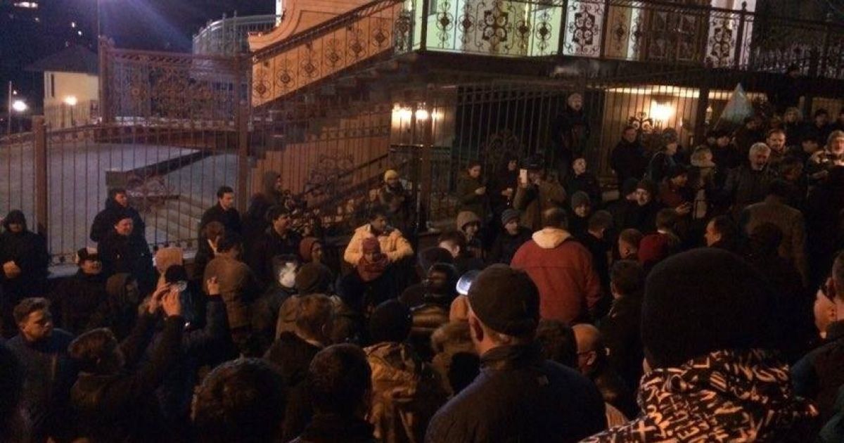 Блокування Солом'янського суду _2