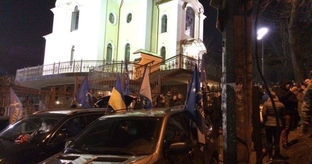 Блокування Солом'янського суду _4 / © ТСН.ua/Максименкова Мария