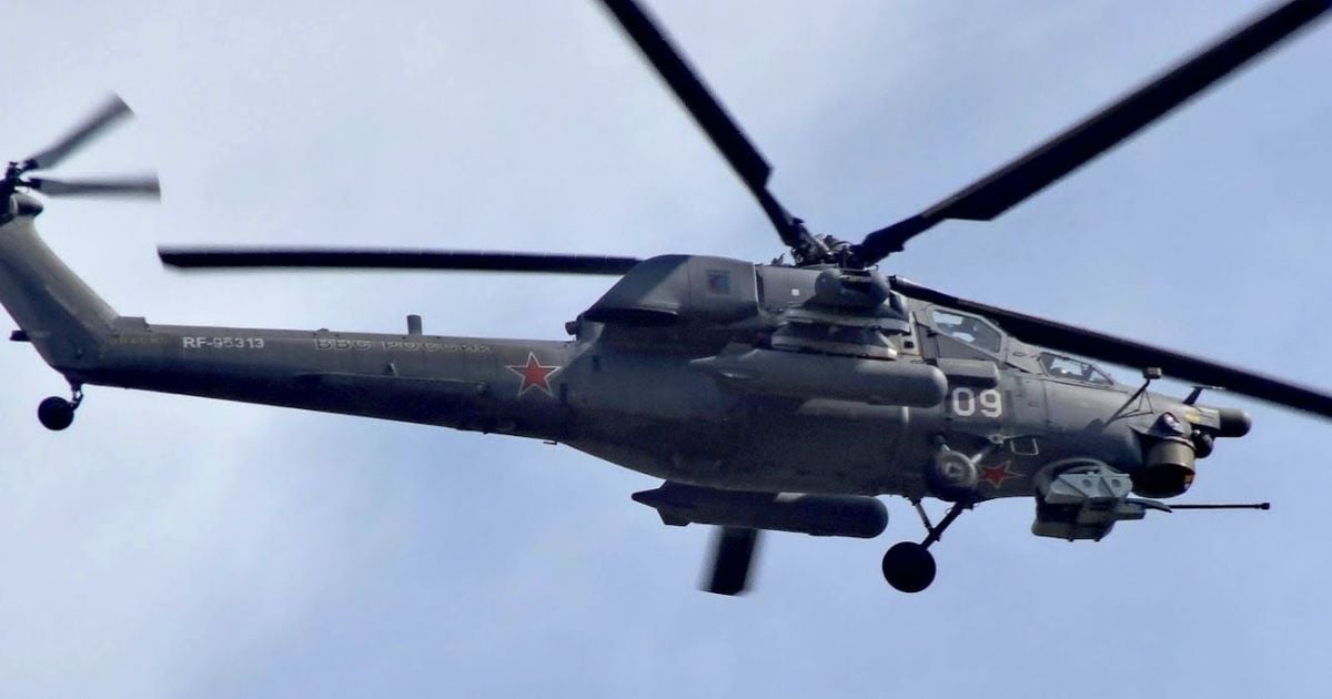 В Крыму разбился военный вертолет Ми-28