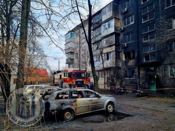 Missile attack on Kyiv, March 21 / Photo: Kyiv City State Administration