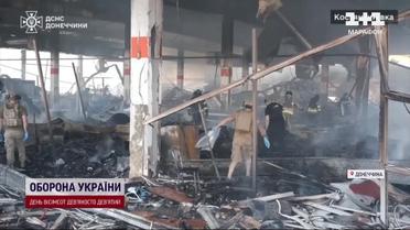 Дівчаток 9 і 11 років вбив удар РФ по супермаркету в Костянтинівці