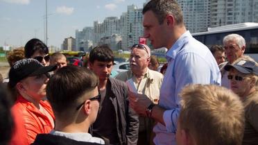 Кличко пообещал разбить сквер в Осокорках