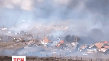 У республіці Хакасія у Сибіру продовжують долати наслідки степових пожеж