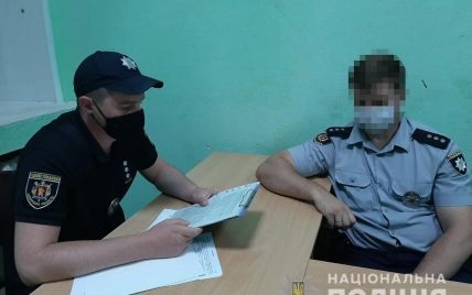 В Запорожской области полицейского оштрафовали за нарушение условий карантина