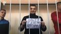 Пленный моряк Шевченко поздравил жену с днем рождения из-за решетки в Москве