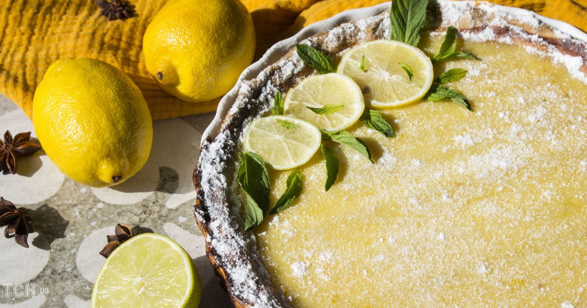 Лимонний тарт