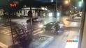 В Румынии камера наблюдения зафиксировала сокрушительную аварию