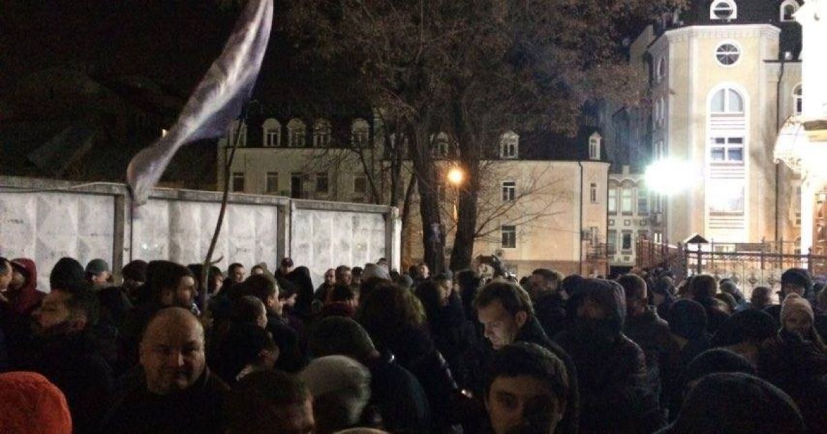 Блокування Солом'янського суду _2 / © ТСН.ua/Максименкова Мария