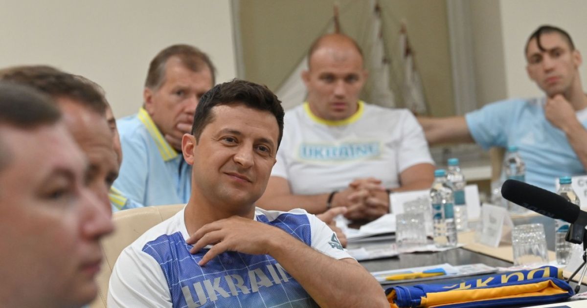 "Верю, что вы подарите нам то, что дороже золота": Зеленский поддержал сборную Украины на Олимпиаде в Токио