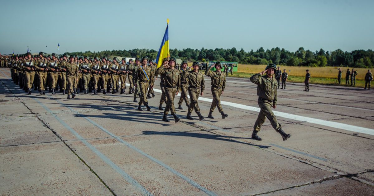 Военные готовятся к параду на День независимости / © Национальная гвардия Украины