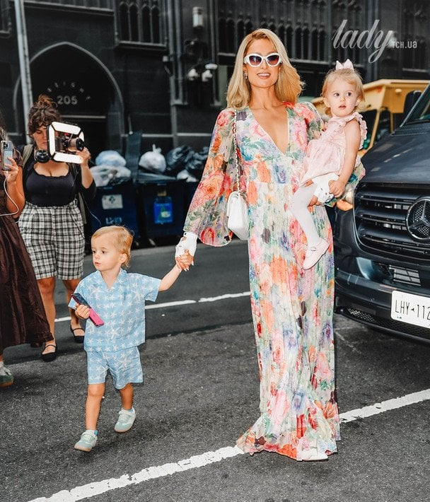 Періс Гілтон із сином та дочкою / © Getty Images