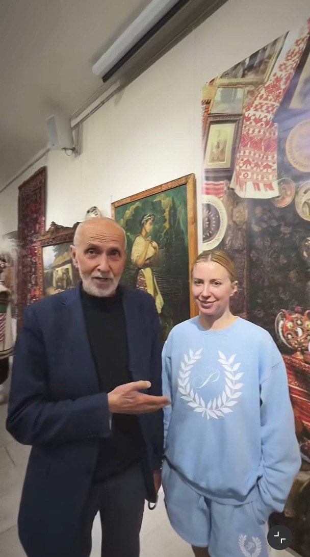 Тоня Матвієнко з батьком / © instagram.com/tonya_matvienko