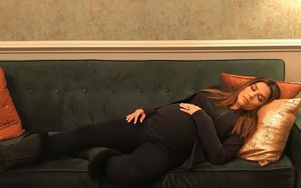 Будни беременной: Ева Лонгория показала огромный живот