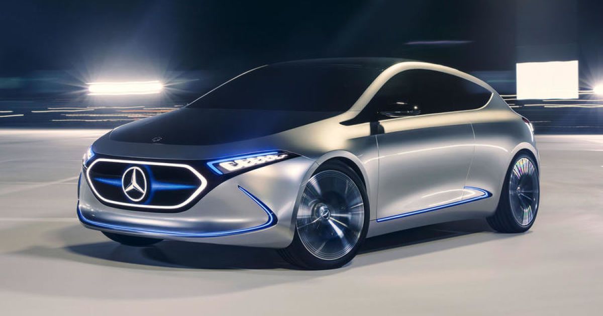 Парижский автосалон 2018: Mercedes построит электрический хэтч на заводе Smart