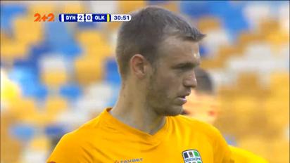 Динамо - Олександрія - 2:1. Відео голу Гречишкина з пенальті