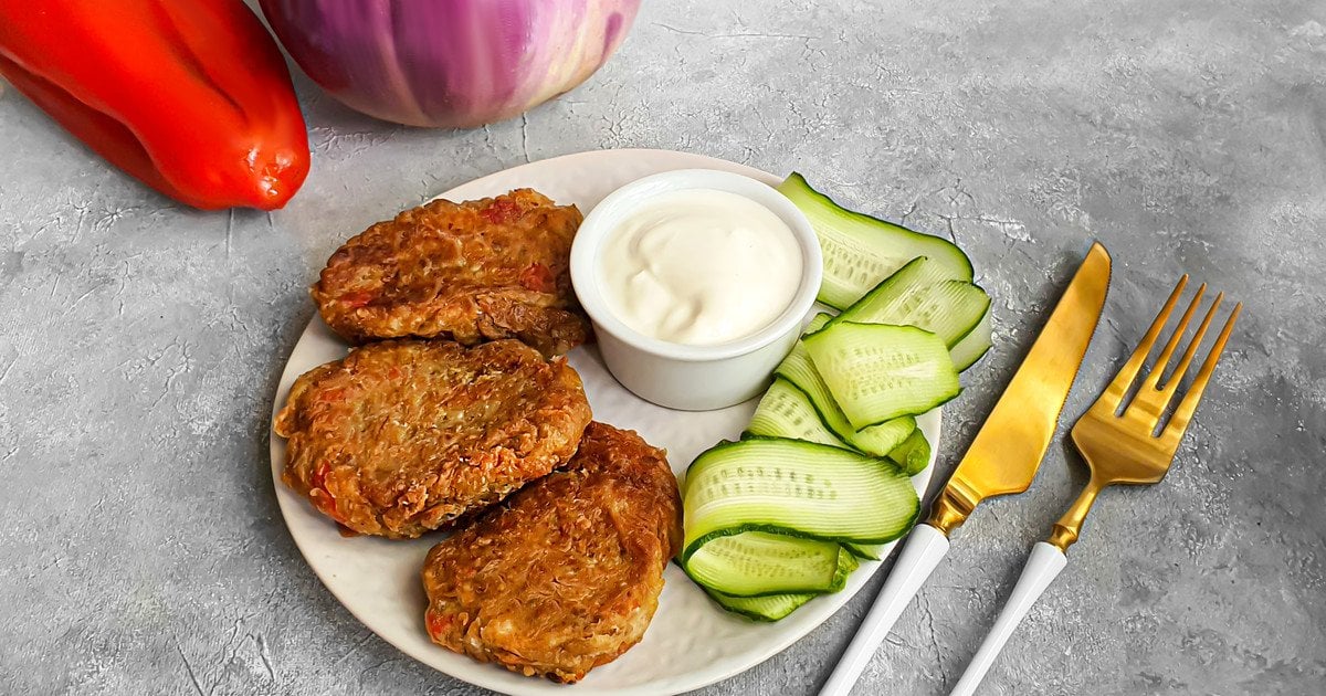 Оладки з баклажанів