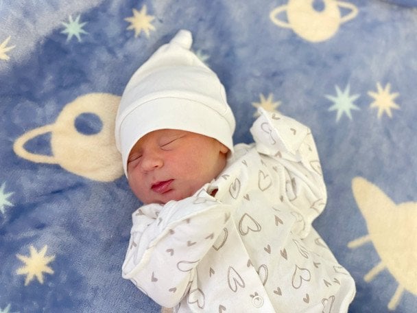 Матвійко, який провів без води у лоні мами 11 тижнів / © Дитяча Лікарня Святого Миколая