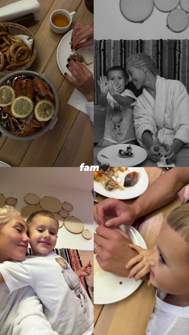 Даша Квіткова з сином Левом / © instagram.com/kvittkova