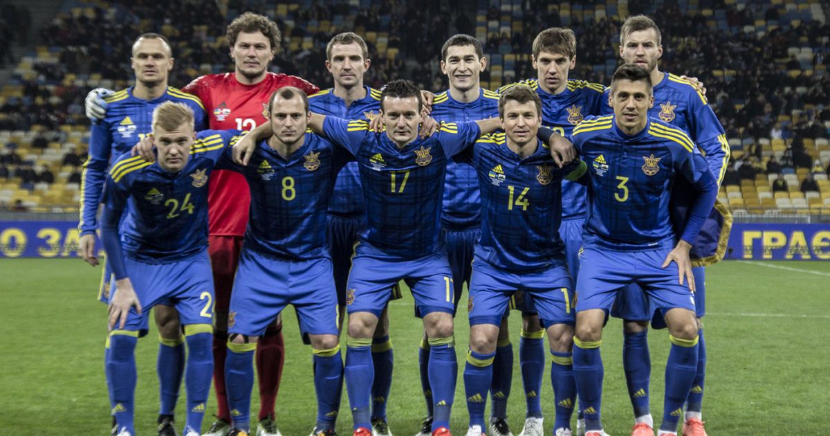 Сборная Украины&nbsp; 
Фото - Надежда Мельниченко