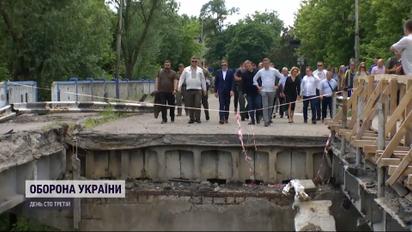 Эстония поможет восстановить разрушенный мост и местный лицей Житомирской области
