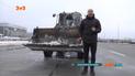 Посеред білого дня на столичному шосе у напрямку Конча-Заспи на ходу спалахнув трактор