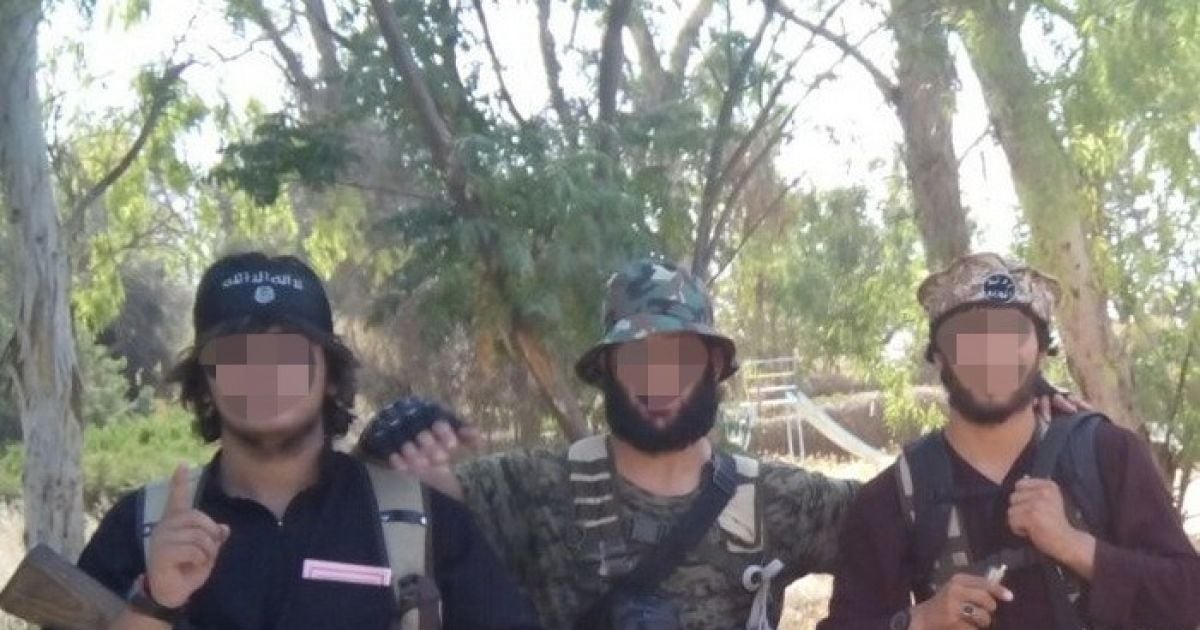 Фото сторонников ИГ