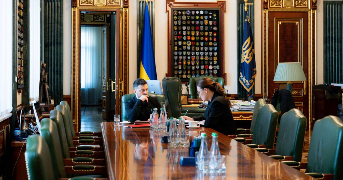 Володимир Зеленський та Юлія Свириденко