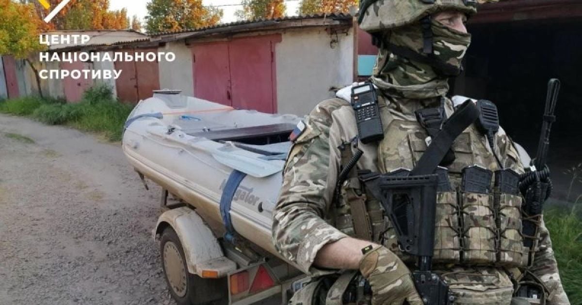 Оккупанты отбирают лодки у жителей Херсонщины