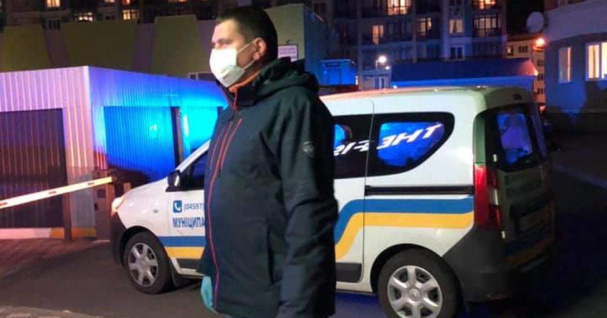 дезінфекція в Ірпені через коронавірус_2 / © Александр Маркушин / Facebook