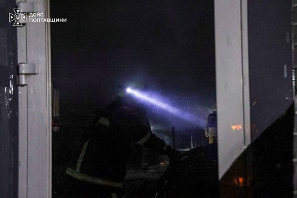 Наслідки атаки на Полтавщину / © Управління ДСНС у Полтавській області