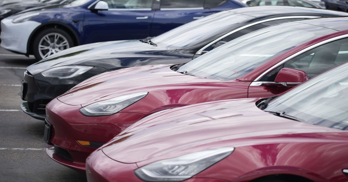 Затонувала вікна Tesla і "заблокувала" собі двері: дівчина розповіла про курйоз з авто